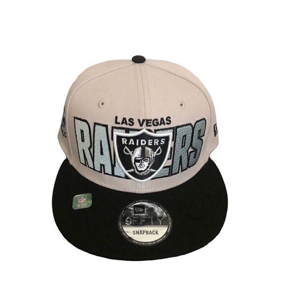 New Era Las Vegas Raiders 9Fifty SnapBack Hat One Size - Picture 1 of 5